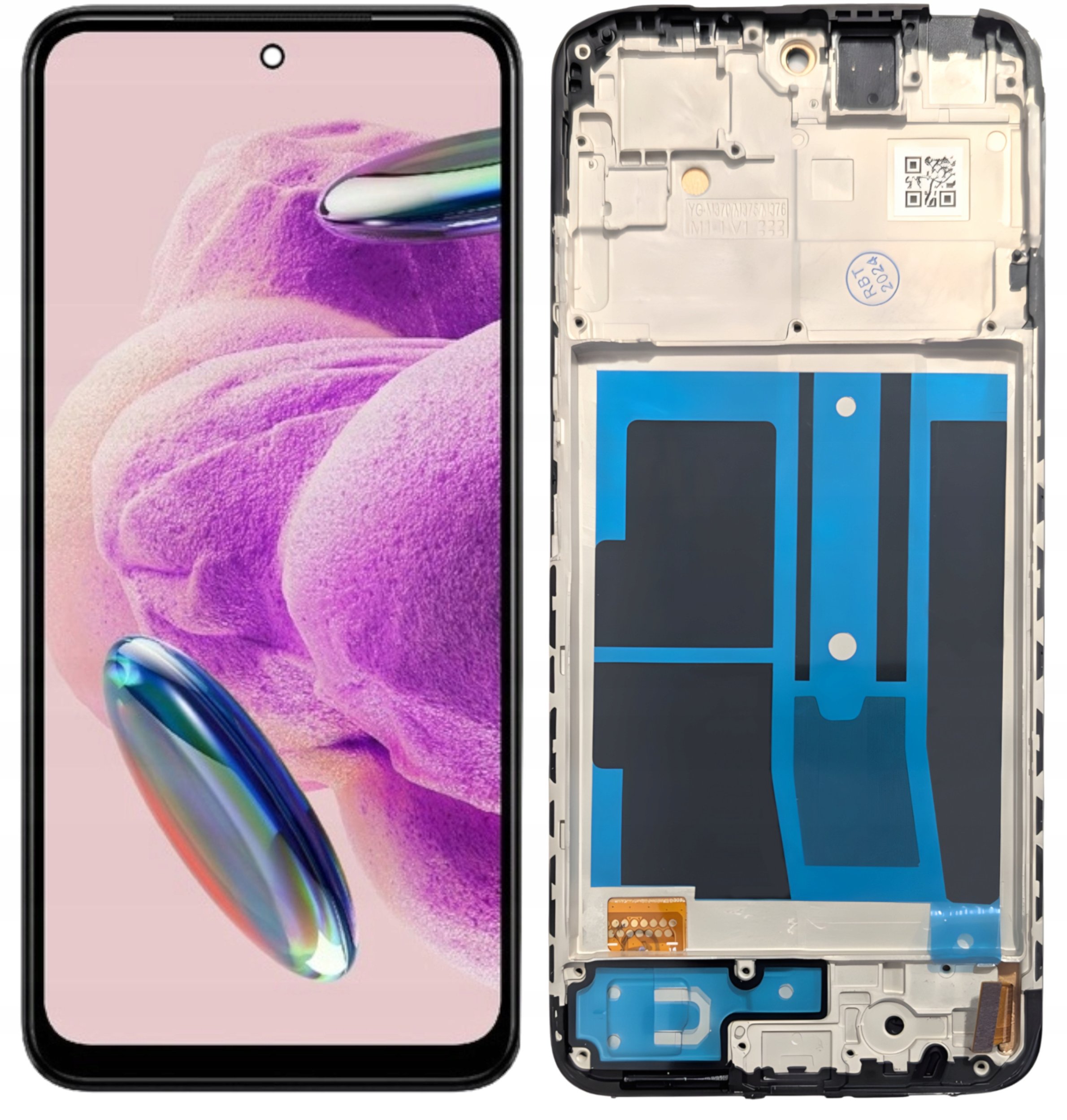 WYŚWIETLACZ EKRAN LCD DO XIAOMI REDMI NOTE 12S INCELL RAMKA