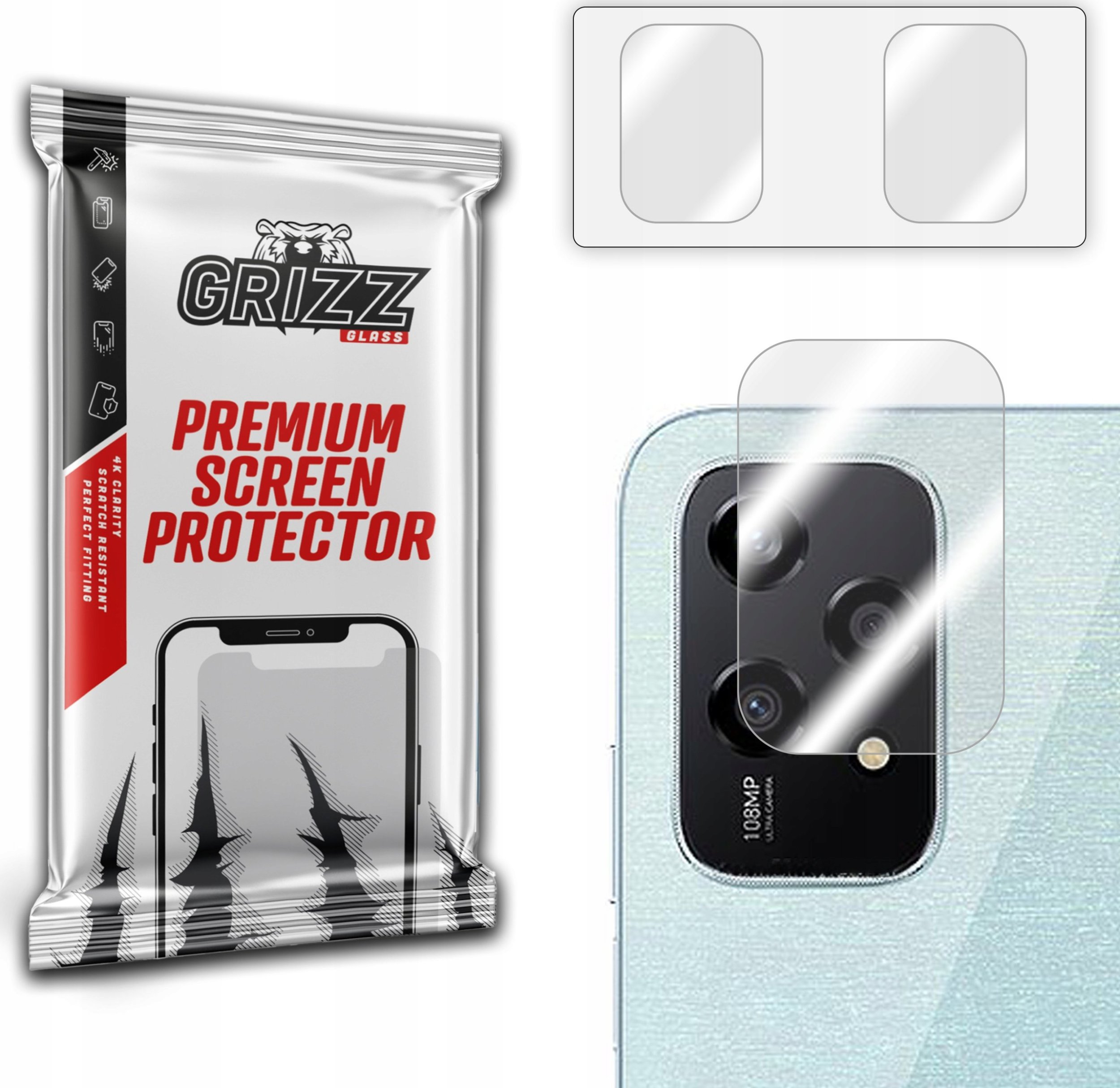 GrizzGlass Szkło na aparat GrizzGlass HybridGlass Camera do Honor 200 Lite
