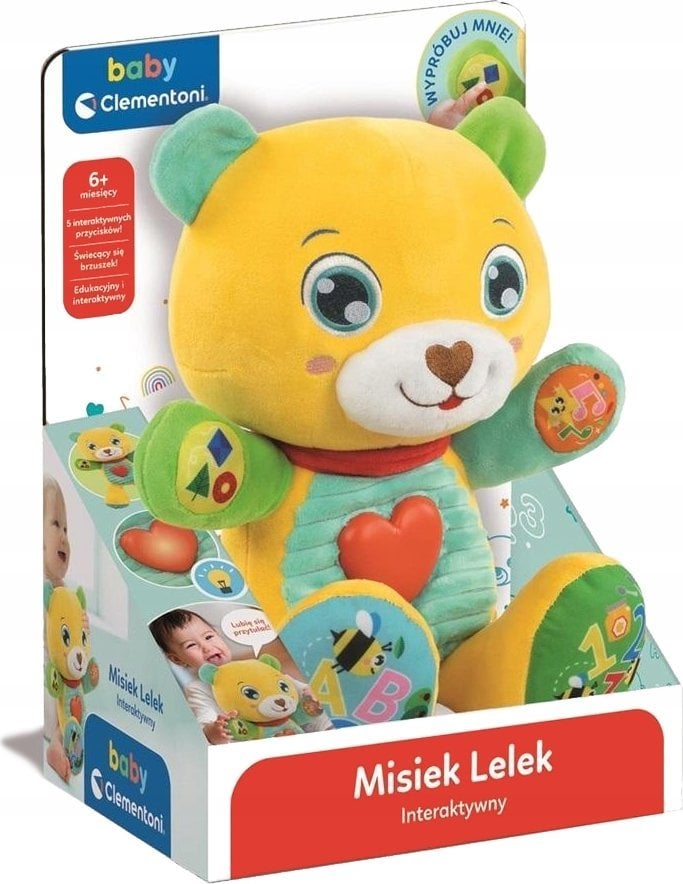 CLE BABY nowy mówiący plusz Lelek 50939