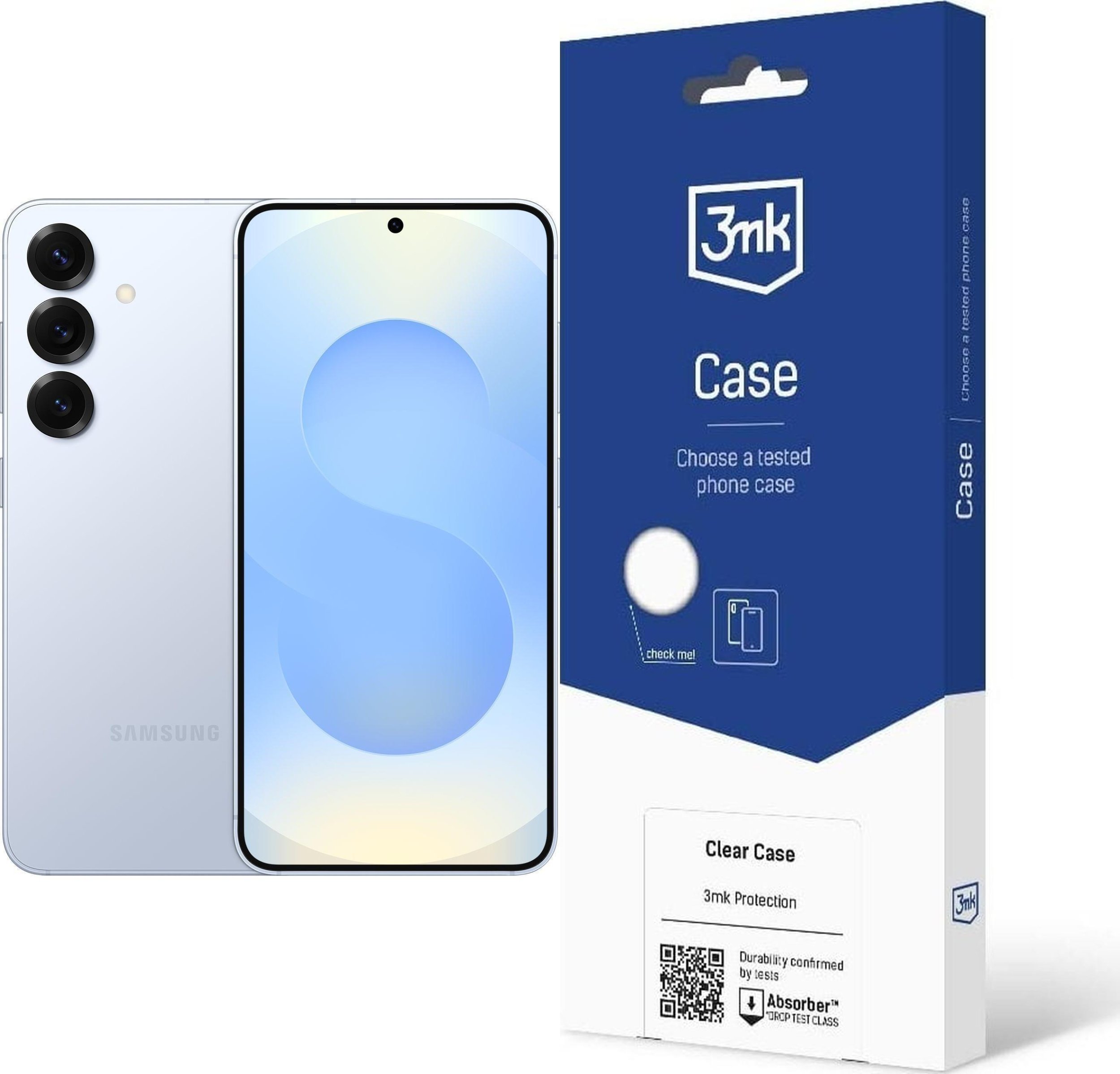 Smartfon Samsung Galaxy S25 12/512GB Niebieski (SM-S931BLB) + Etui Clear Case