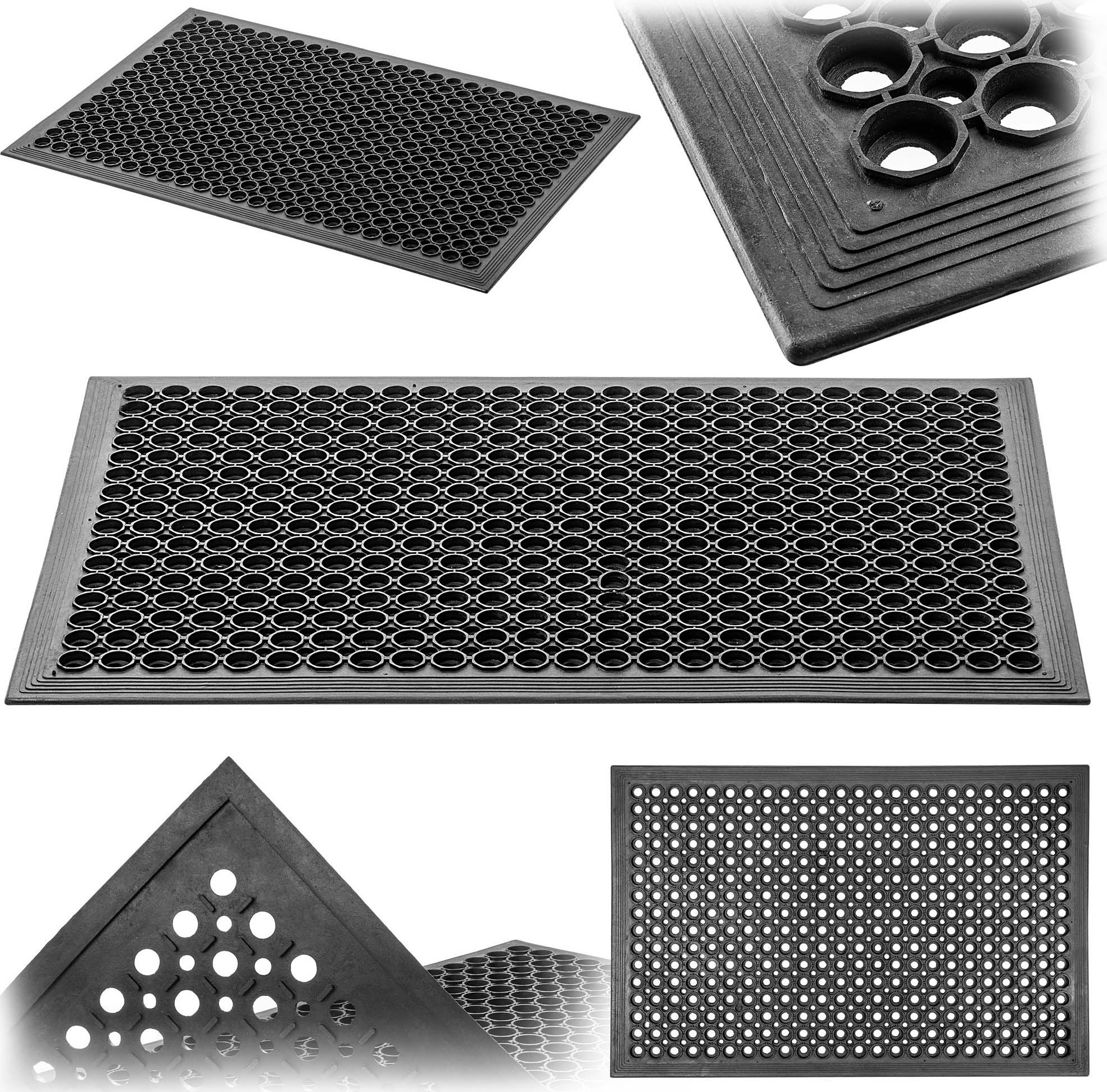 Kadax KADAX Wycieraczka Zewnętrzna Do Domu Ażurowa Z Najazdem 90x150cm