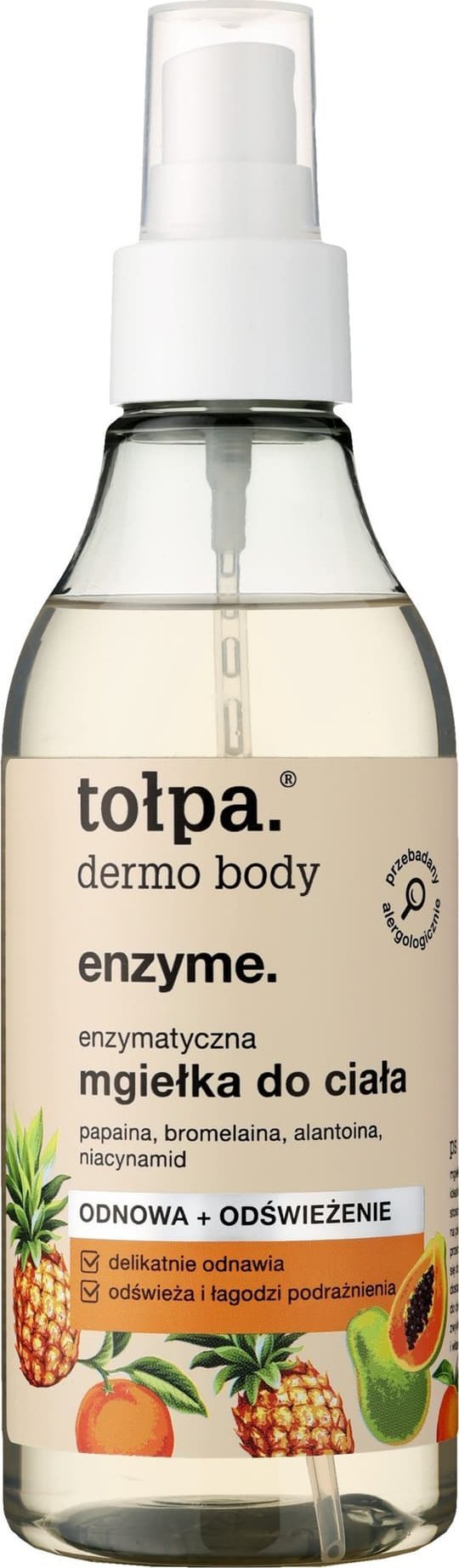Tołpa TOŁPA Dermo Body Enzyme Mgiełka enzymatyczna do ciała 195 ml