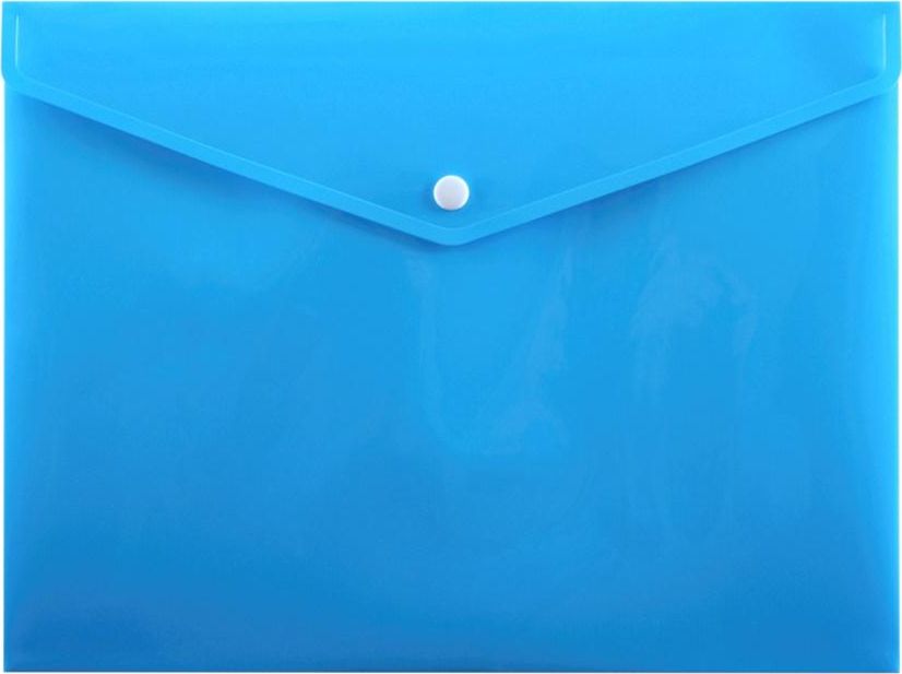 Penmate Koperta na zatrzask A4 PP-113 niebieska PENMATE