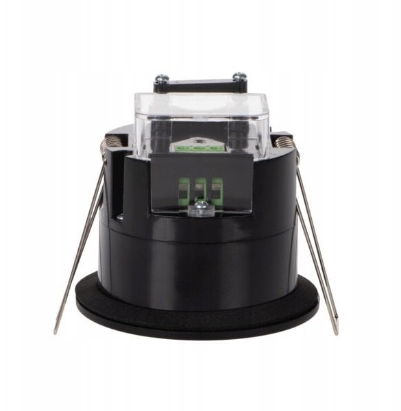 Czujnik ruchu mikrofalowy PRESENSOR-O-WR-B PT 24GHz max 6m 360 st. 3–2000 lx IP54/20 IIkl. wstropowy czarny 38753