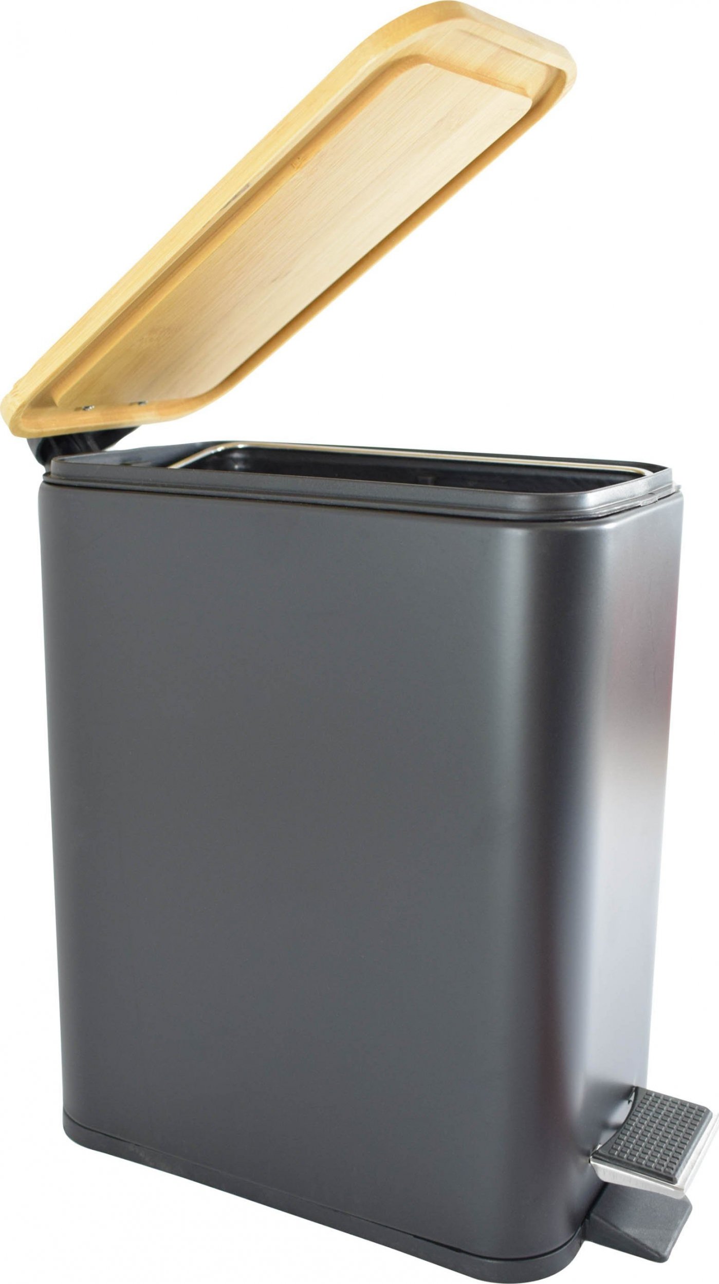 Kosz na śmieci Sepio na pedał czarny