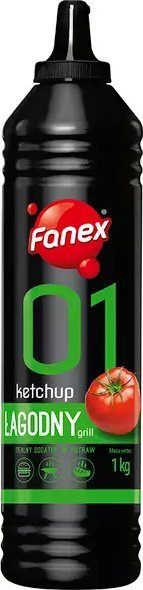 Fanex Ketchup Grill Łagodny 1kg - Fanex