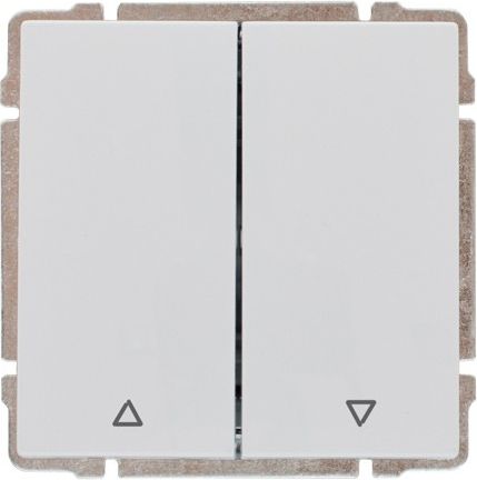 KOS Przycisk żaluzjowy KOS66 biały (660418)