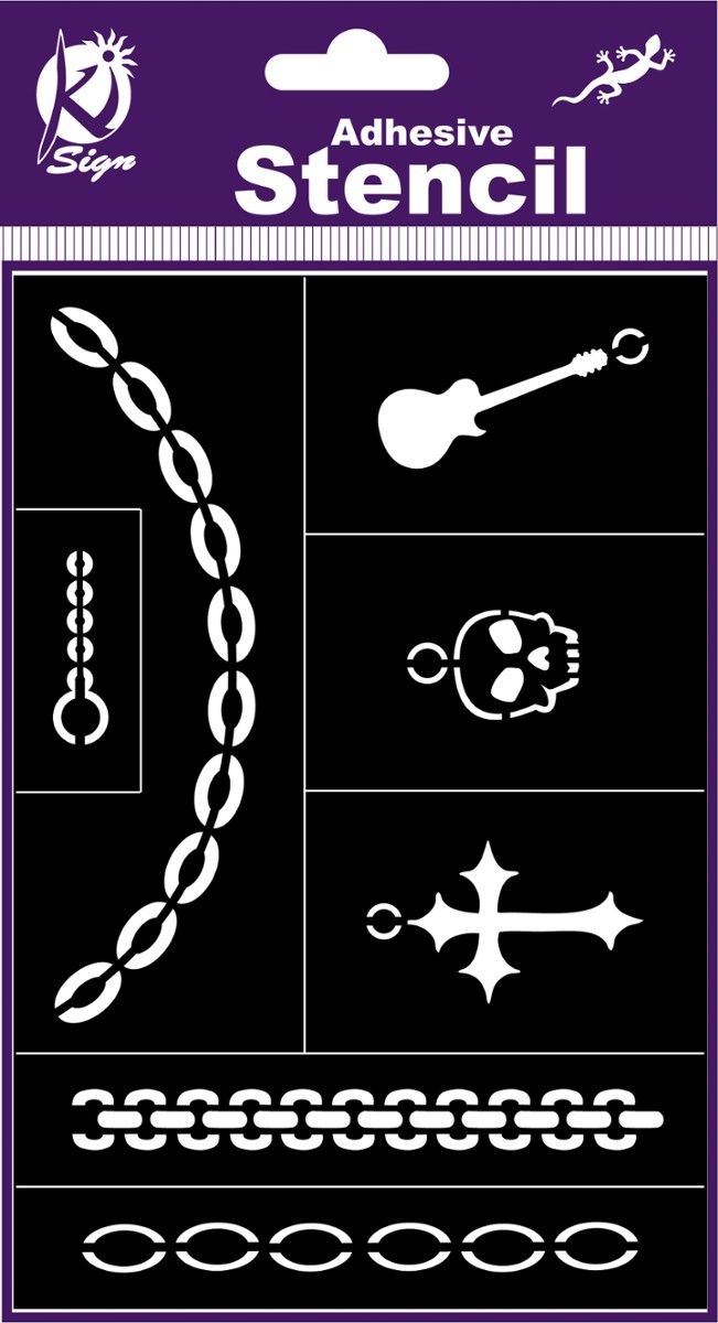 Ki-Sign Szablon 12x18 cm Gotycka Biżuteria