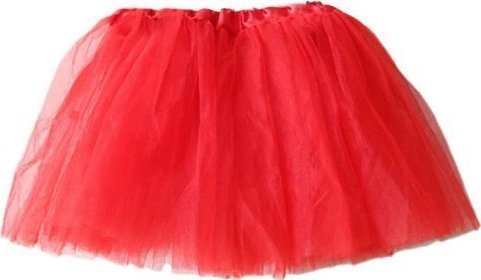 Spódniczka tiulowa tutu kostium strój czerwona