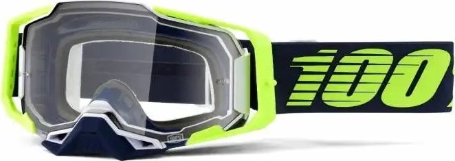 100% Gogle 100% ARMEGA Googgle DEKER Lens (Szyba przezroczysta Anti-Fog, LT 88%-92%) (NEW)