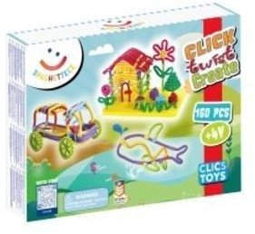 Patyczki konstrukcyjne miękkie dinozaur 34el