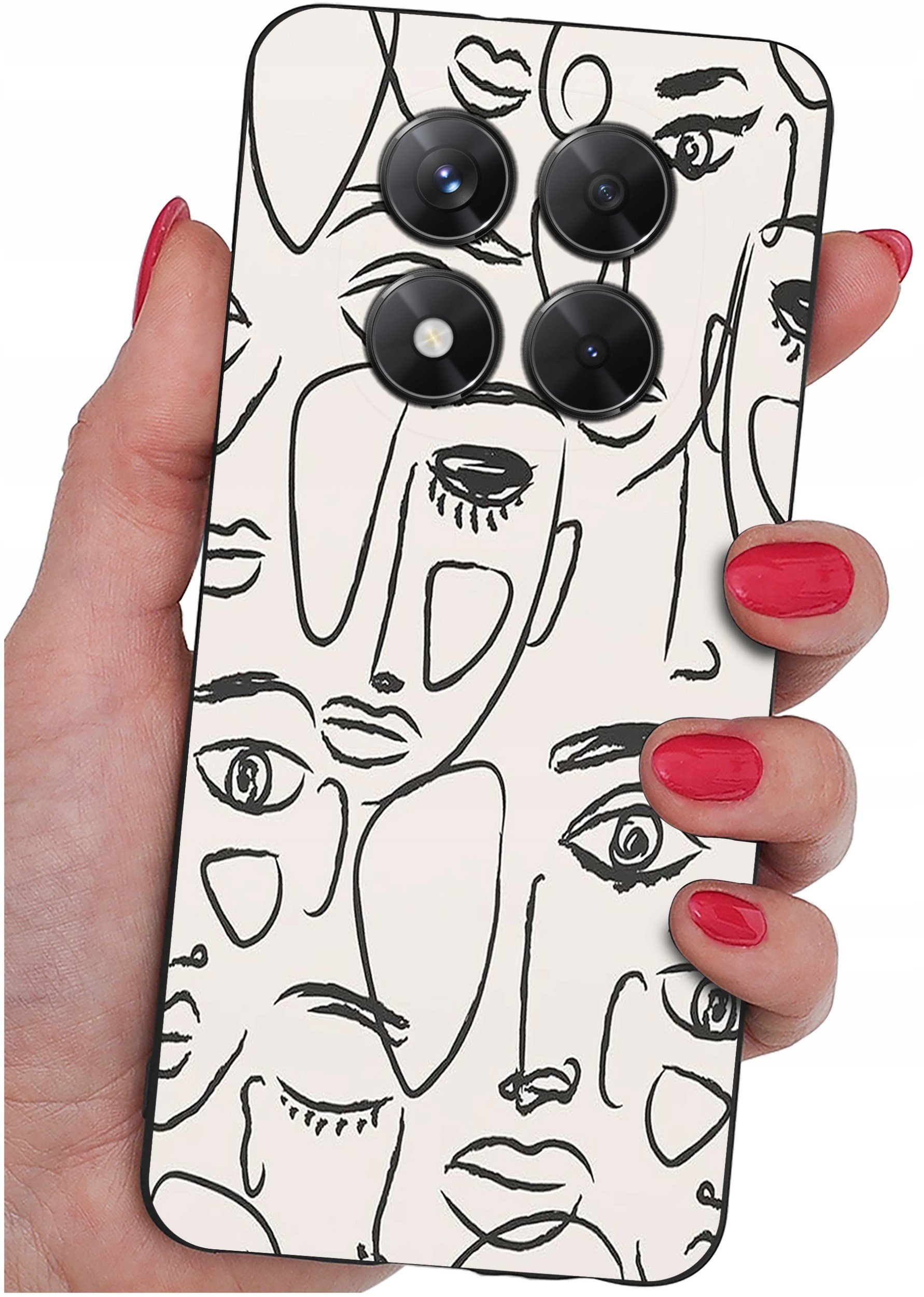 ETUI do Xiaomi Redmi Note 14 Pro+ 5G | WZORY | SILIKONOWE MATT CASE