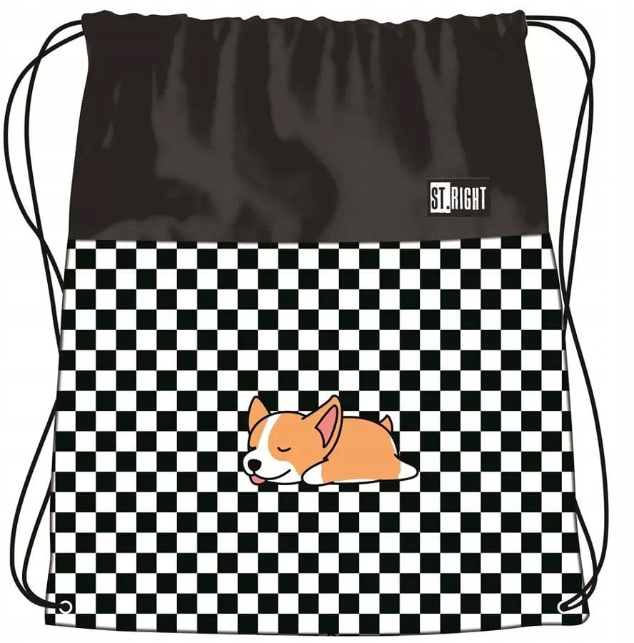 Worek na obuwie ST.RIGHT SO-01 Sleepy Corgi