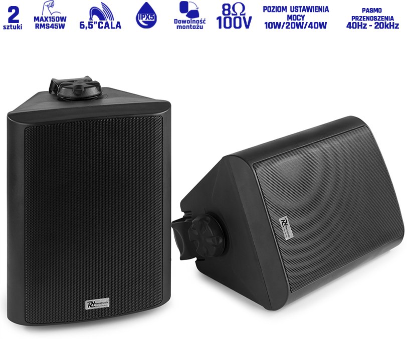 ML Zestaw kolumn instalacyjnych 100V 6,5" 150W BC65V PD