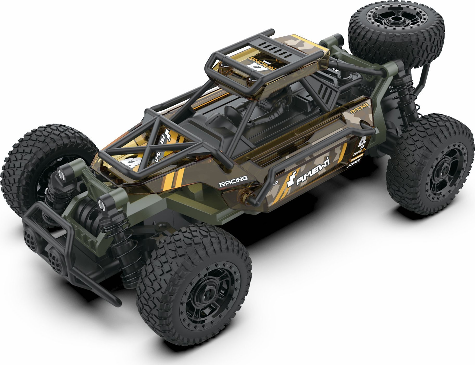 Amewi Amewi RC Auto Desert Buggy DIY/Ohne Akku 71Teile grün/8+