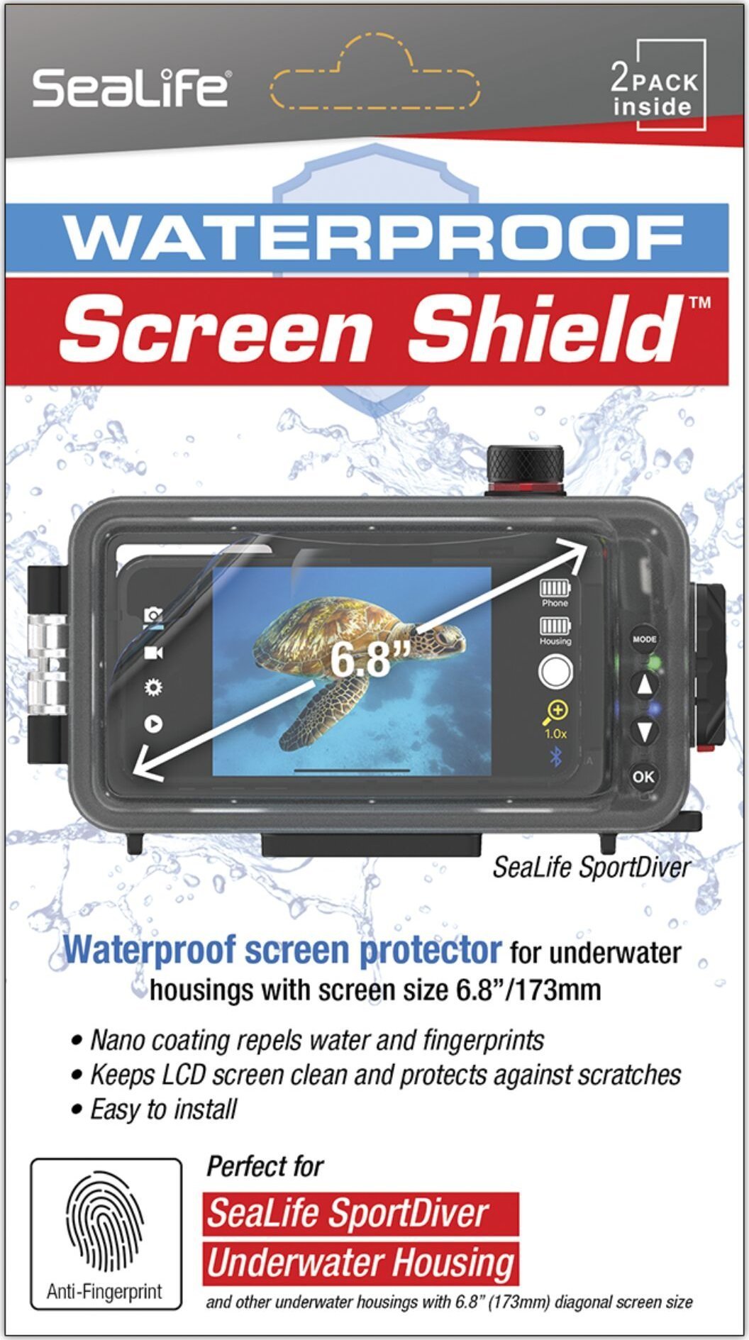 Sealife Sealife SportDiver Screen Protector (SL4005)