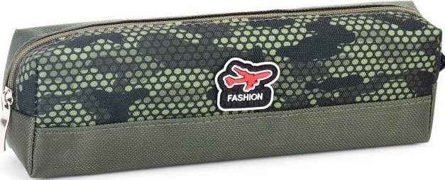 Piórnik tuba mała Samolot zielony