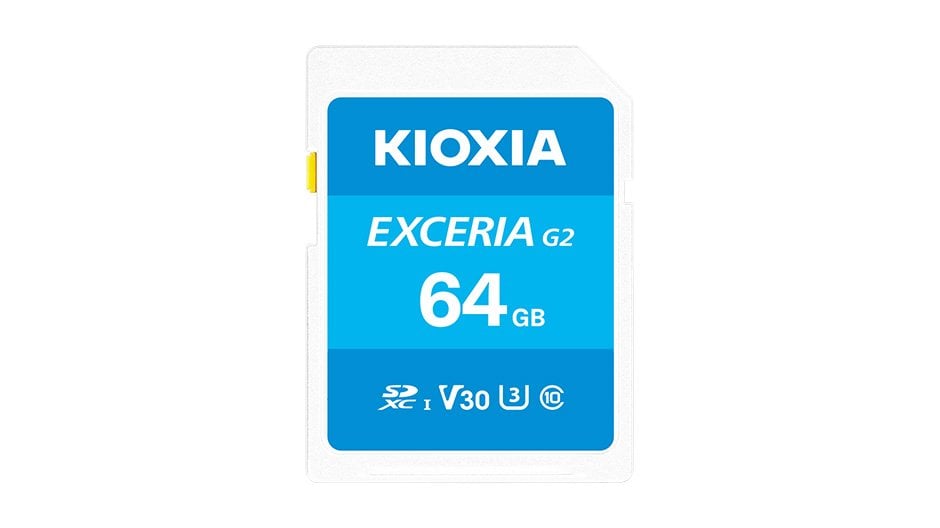 Karta Kioxia Exceria G2 SDXC 64 GB Class 10 UHS-I/U3 V30 (LNEX2L064GG4)