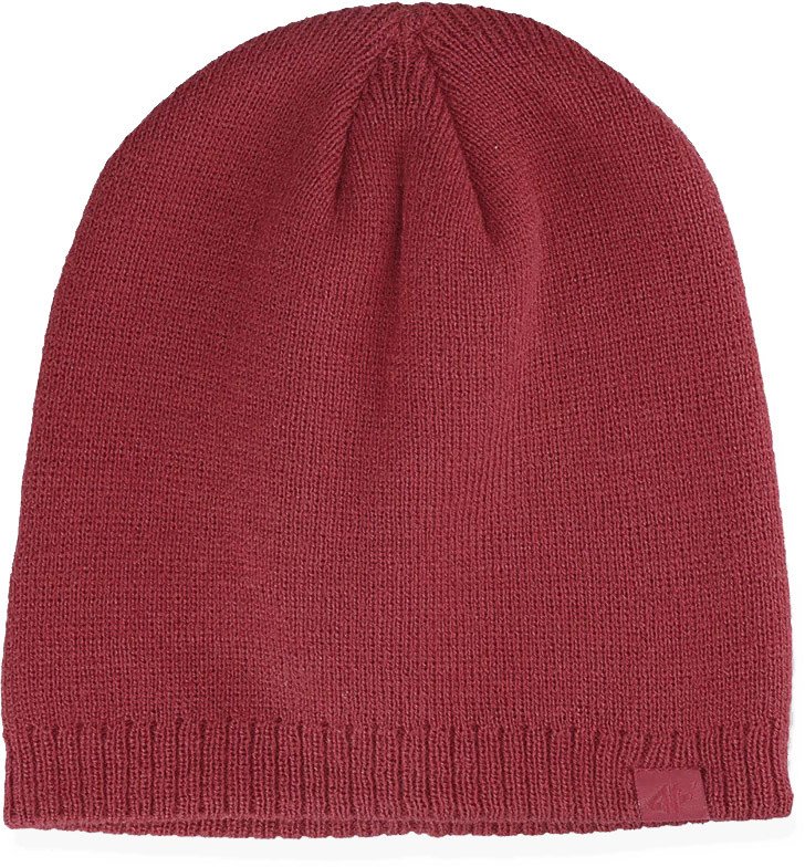 Czapka zimowa 4F męska Sportowa czerwona