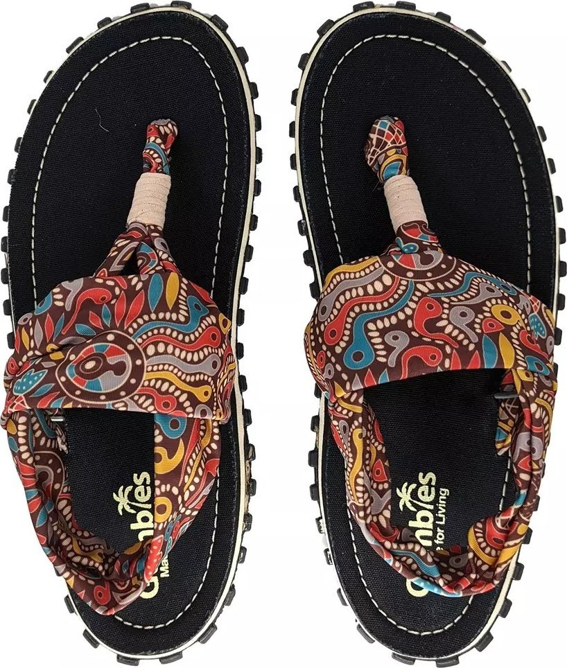 Gumbies Gumbies klapki damskie Slingback ABORIGINAL 42
