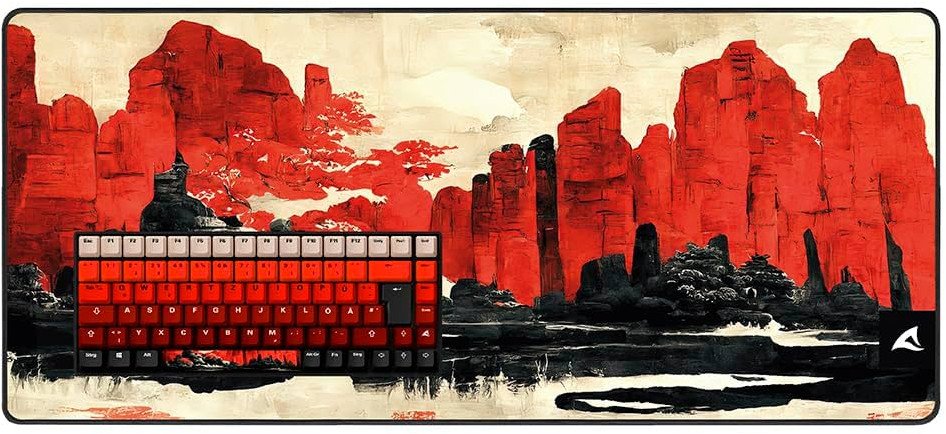 Sharkoon SKILLER SGK50 S3 Design Bundle D3 (rot/schwarz)