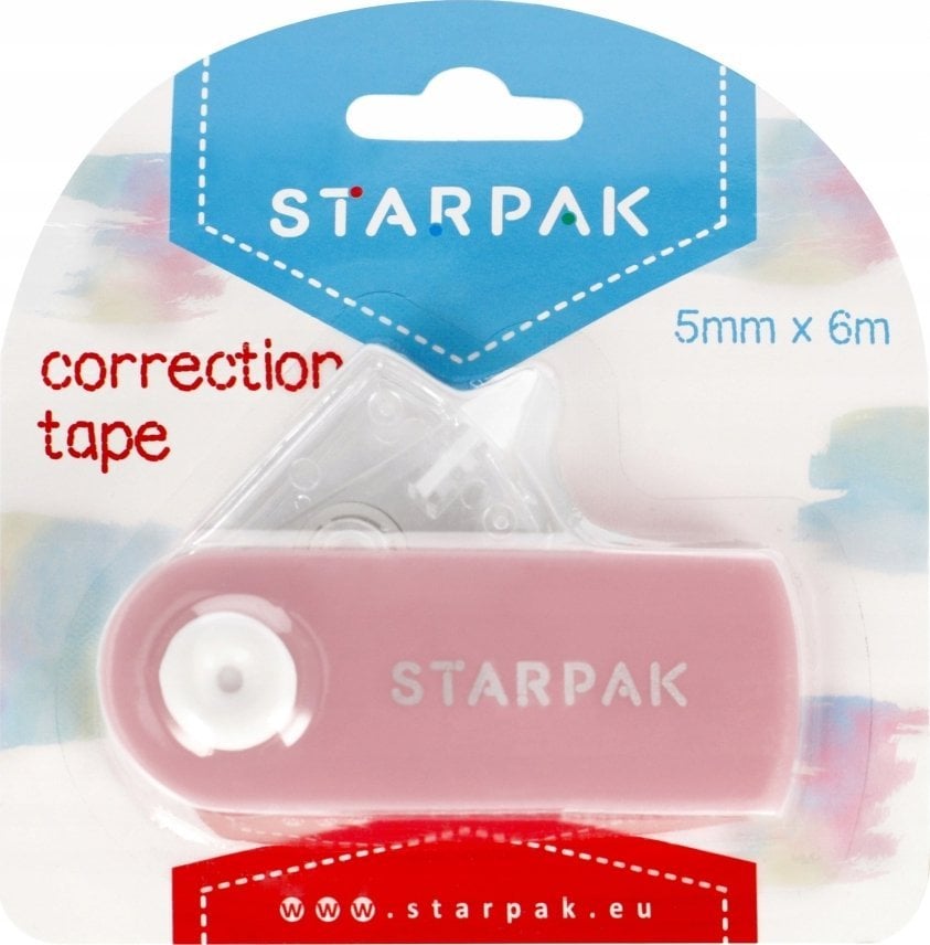 Starpak KOREKTOR W TASMIE 5MMX6MB PAST ROZ STK 12/432PG