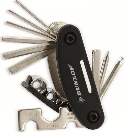 Dunlop DUNLOP zestaw kluczy rowerowych MULTI TOOL + etui