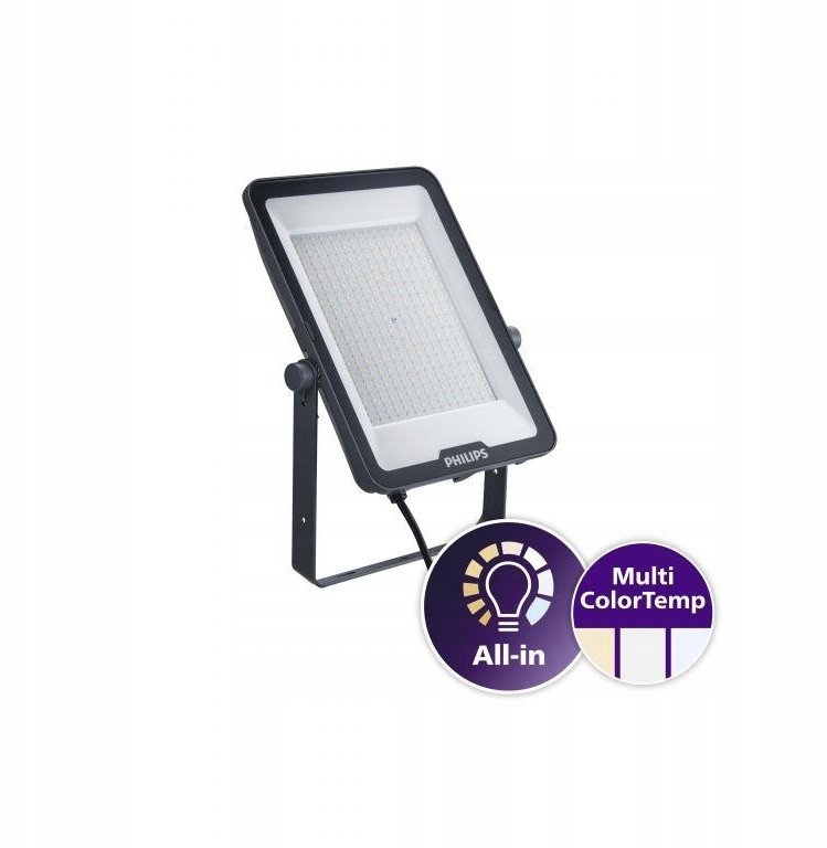 Philips Ledinaire Projektør Stor All-in BVP169 18000lm/830-840-865 150W IP65 Symmetrisk