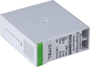 Bachmann BACHMANN moduł zastępczy Citel SPD typ 3, moduł zastępczy ochrony przeciwprzepięciowej Citel dla 3-fazowego 16/32A