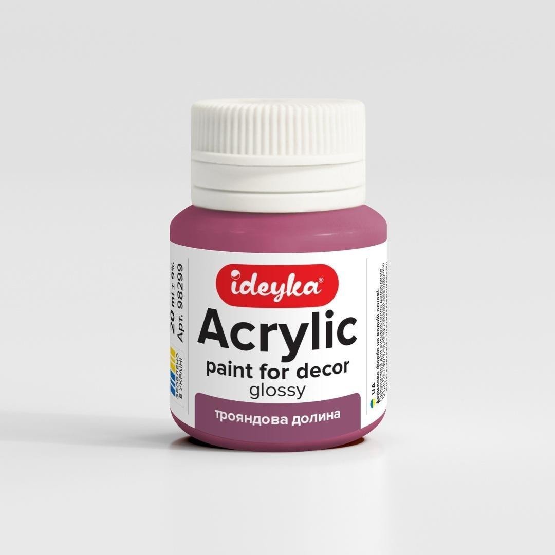 Farba akrylowa Różowa dolina 20ml