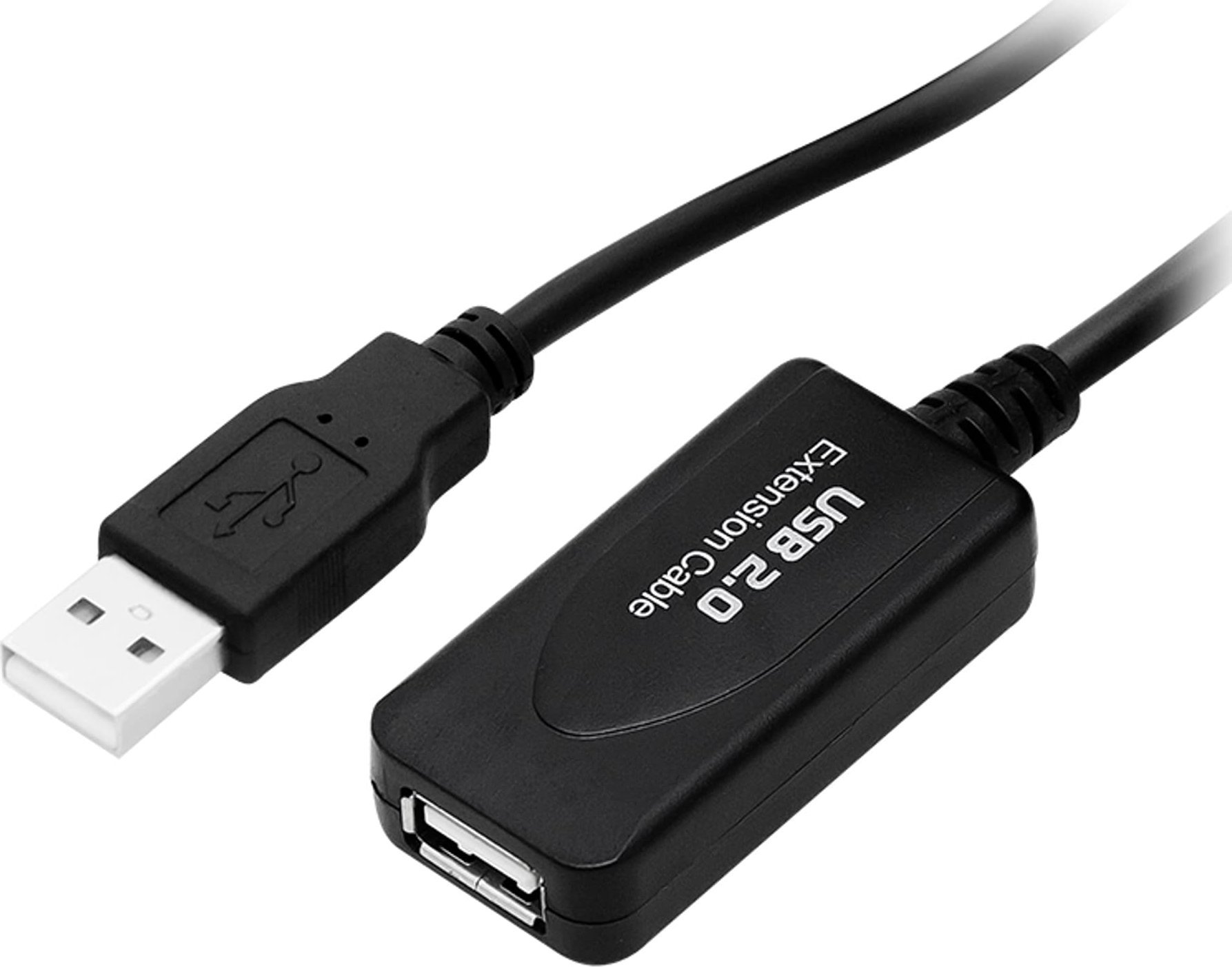 Blow Przył.USB A - A 5,0m WT-GN z IC zawie.