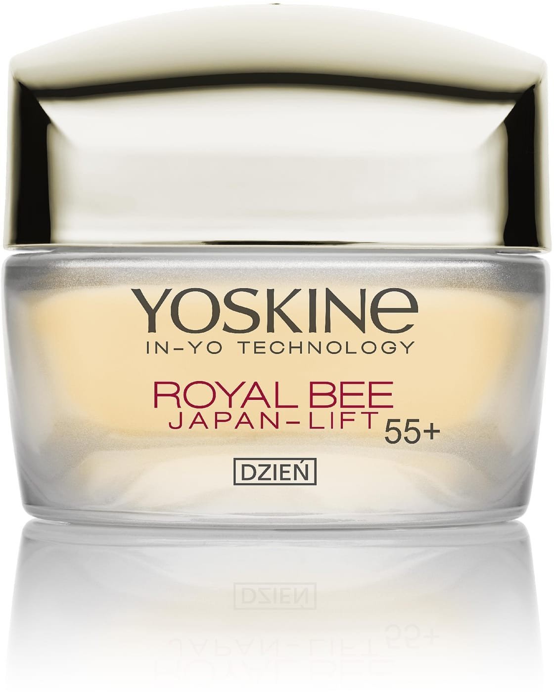 Yoskine Royal Bee Japan-Lift 55+ Przeciwzmarszczkowy krem do twarzy na dzień 50ml