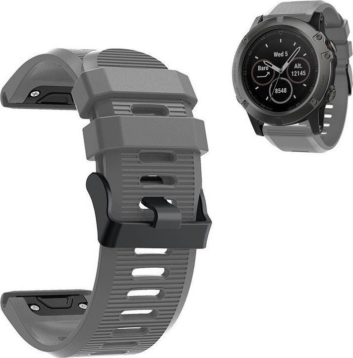 PASEK SILIKONOWY DO GARMIN FENIX 3 / 3HR / 5X / 6X / 7X + EASYFIT