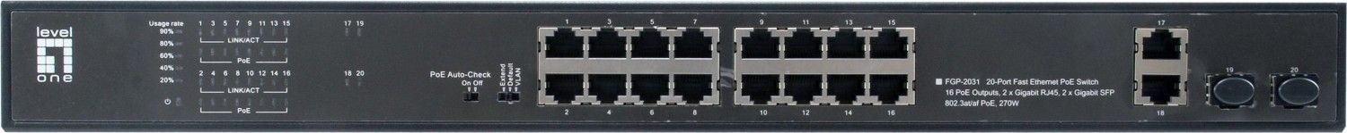 Switch LevelOne FGP-2031