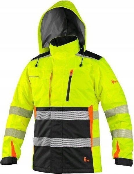 CXS KURTKA OCIEPLANA ŻÓŁTO-CZARNA CXS BENSON ROZMIAR XL