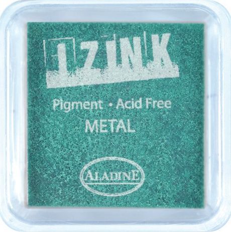 Aladine Tusz na papier do stempli morski metalik