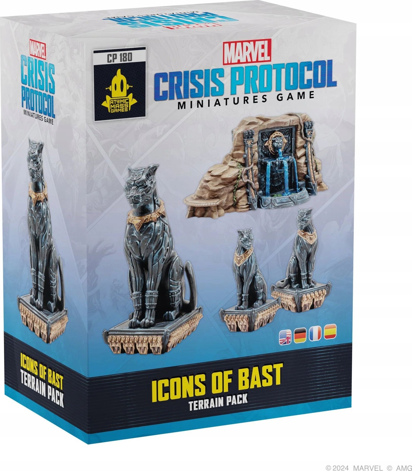 Atomic Mass Games Marvel: Crisis Protocol - Icons of Bast Terrain Pack