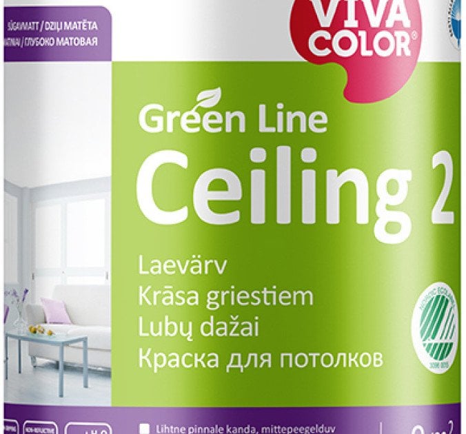 VivaColor PAINT GREEN LINE CEILING 2 A 0,9L