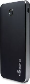 Powerbank MediaRange 10000mAh Czarno-srebrny