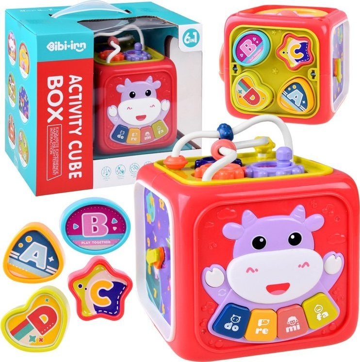 Jokomisiada Kostka interaktywna edukacyjna pianinko ZA4275 RO