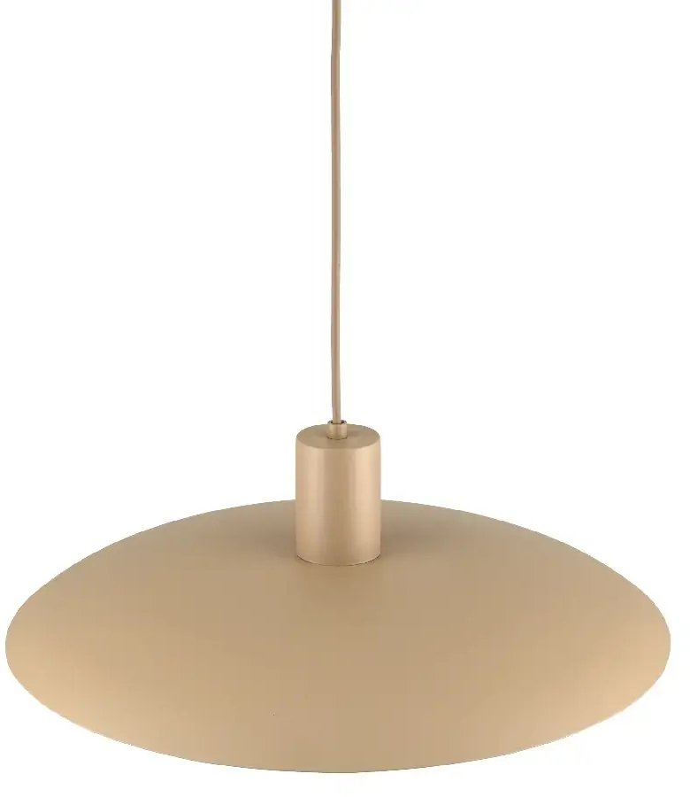 Loftowa wisząca lampa Astra 10711 owalny abażur zwis na kablu beżowy