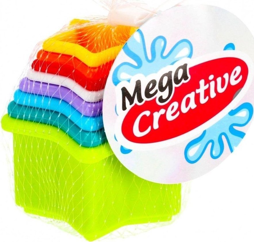 Mega Creative KUBECZKI DO KAPIELI 8X14X7 MC BABY SIAT 120/240