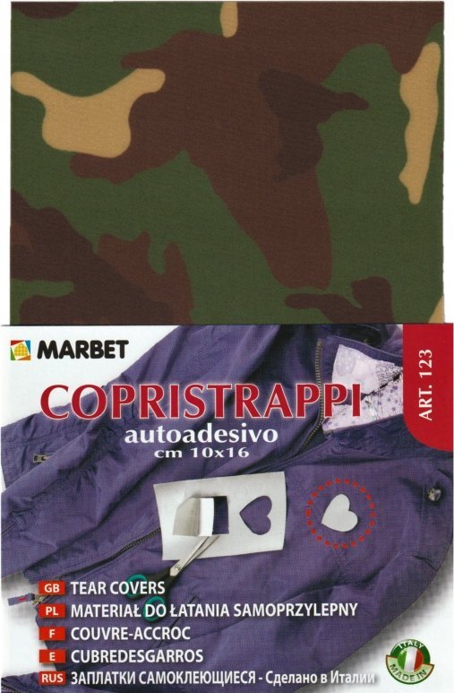 Marbet Łata Nylonowa wodoodporna samoprzylepna do kurtek 123 marbet 131