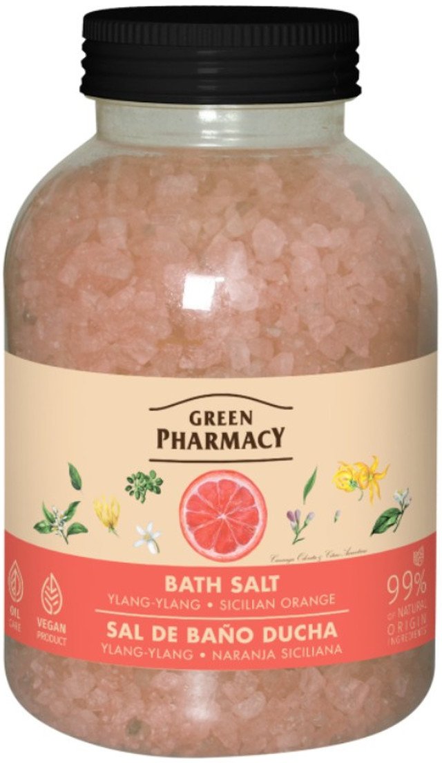 Green Pharmacy Sól do kąpieli Ylang-ylang i sycylijska pomarańcza