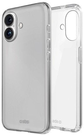 SBS Mobile SBS Skinny Cover iPhone 16 Plus transparent