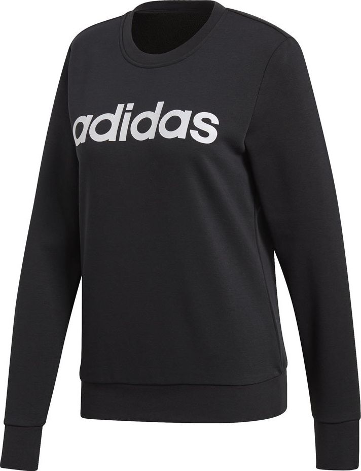 Adidas Bluza damska adidas W Essentials Linear Sweat czarna DP2363 2XS