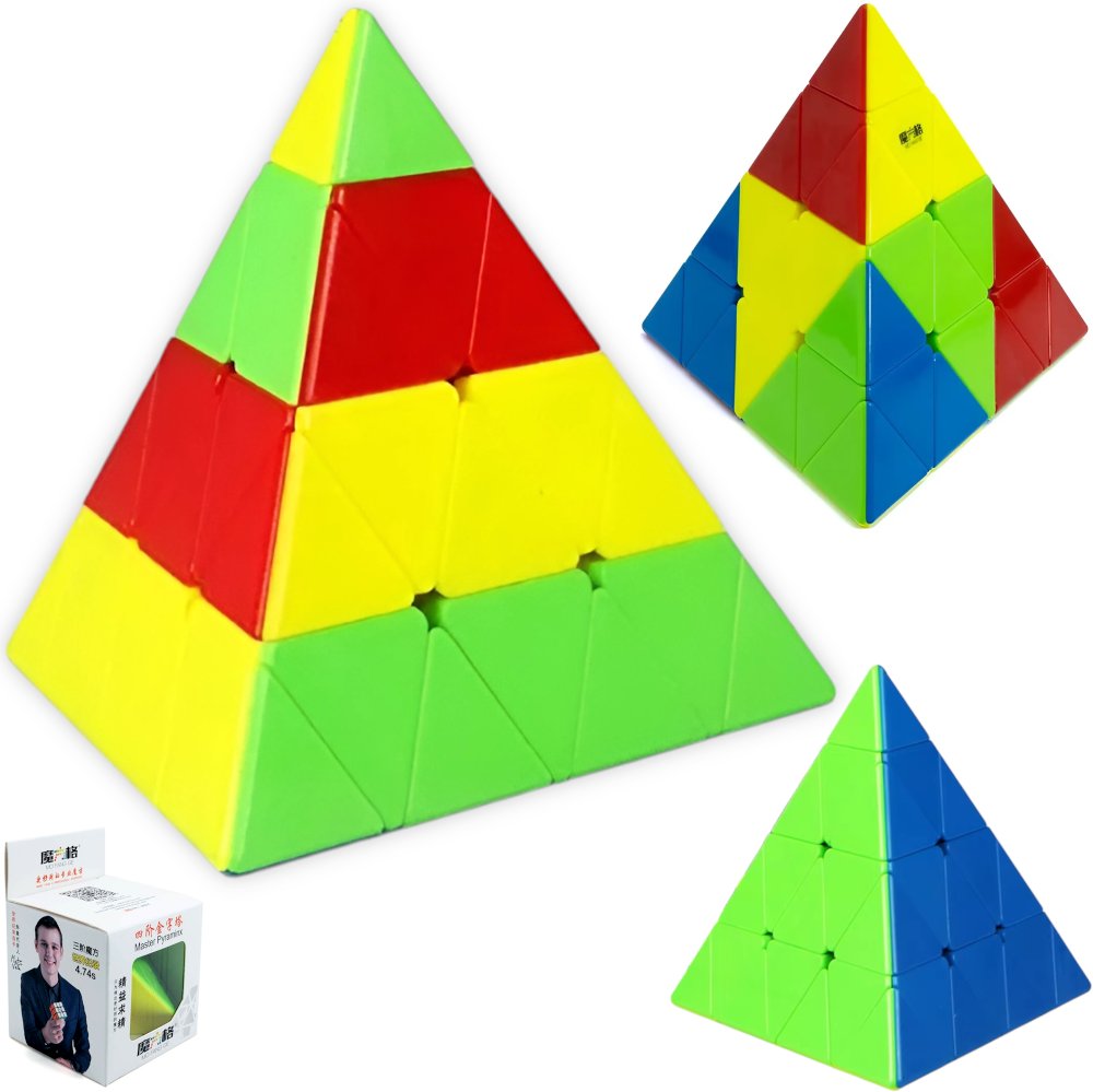 KOSTKA PIRAMIDA 4x4 QYToys PYRAMINX GRA UKŁADANKA ŁAMIGŁÓWKA
