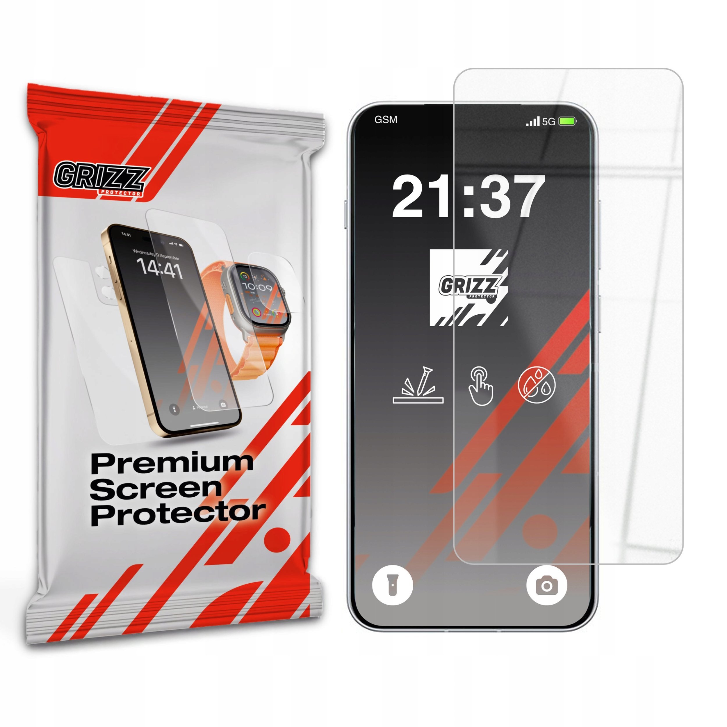 Szkło hybrydowe GrizzGlass HybridGlass do Oppo K13