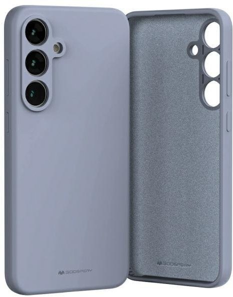 Mercury Silicone Samsung S24 FE S721 lawendowy szary/lavender gray