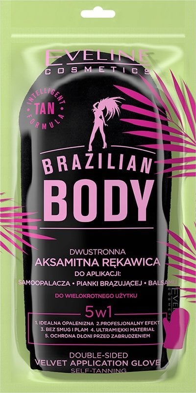 EVELINE_Brazil Body rękawica do samoopalacza Czarna